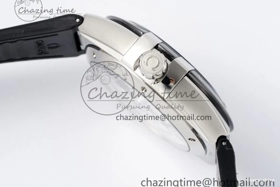 0303 Constellation Black Ceramic SS SBF 1:1 Best Edition Black Dial on Black Gummy Strap A8900 Super Clone TimelessDesign 7798